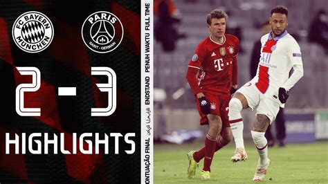 fc bayern vs psg highlights